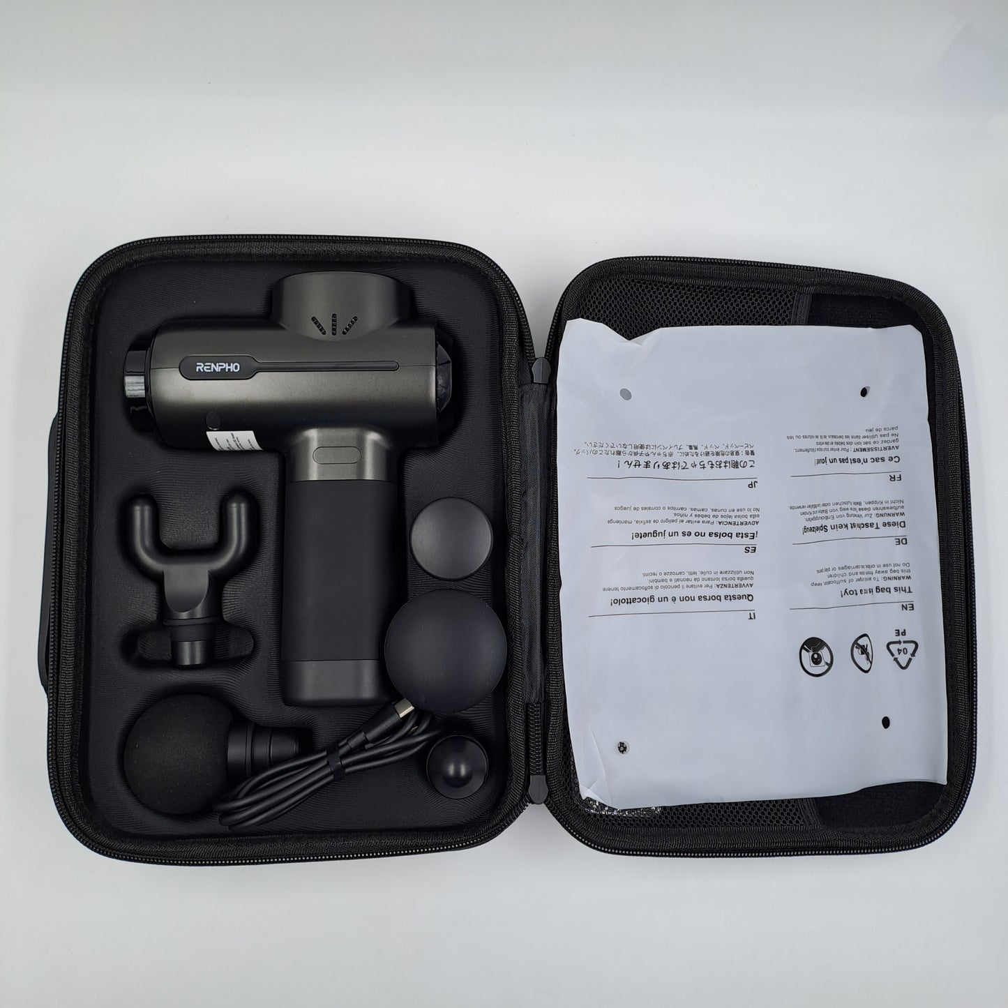 Renpho Active RP-GM171-N1 Pistola Massaggiante a Percussione