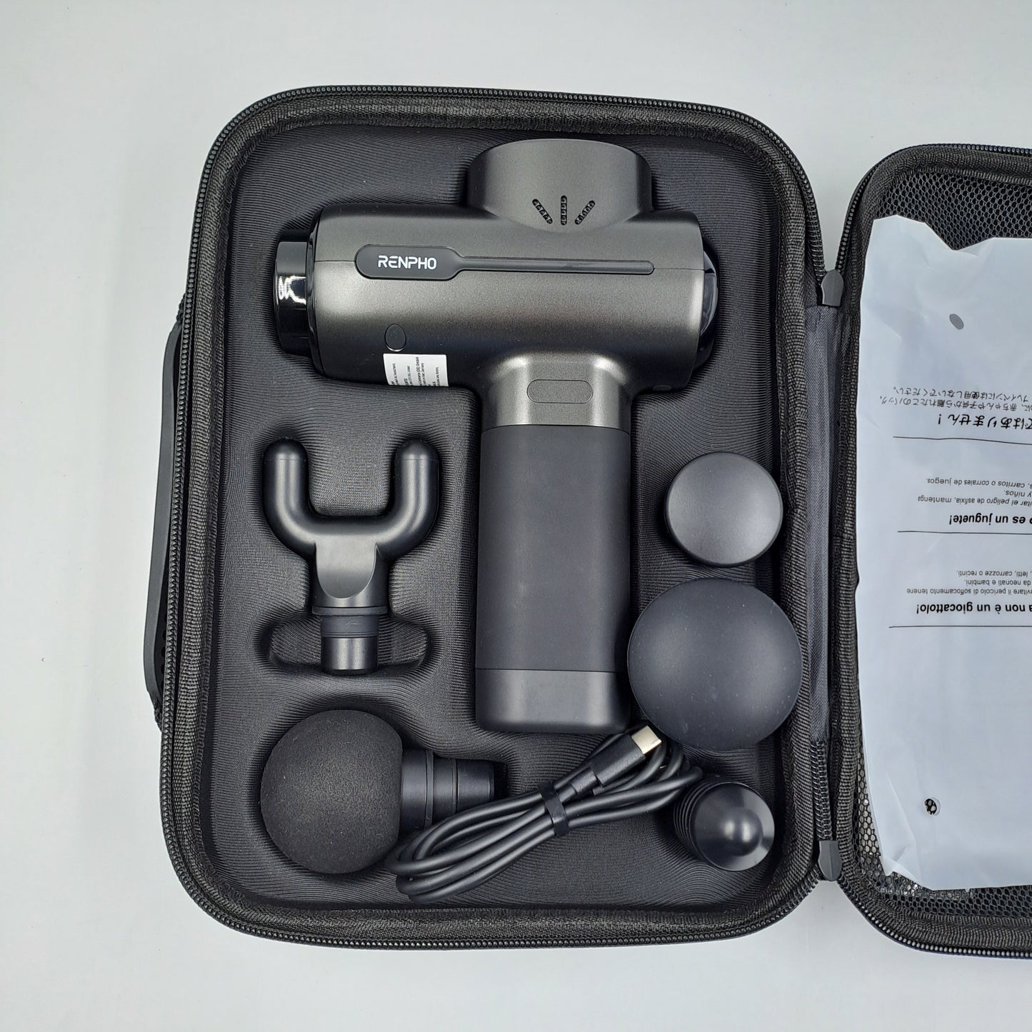 Renpho Active RP-GM171-N1 Pistola Massaggiante a Percussione