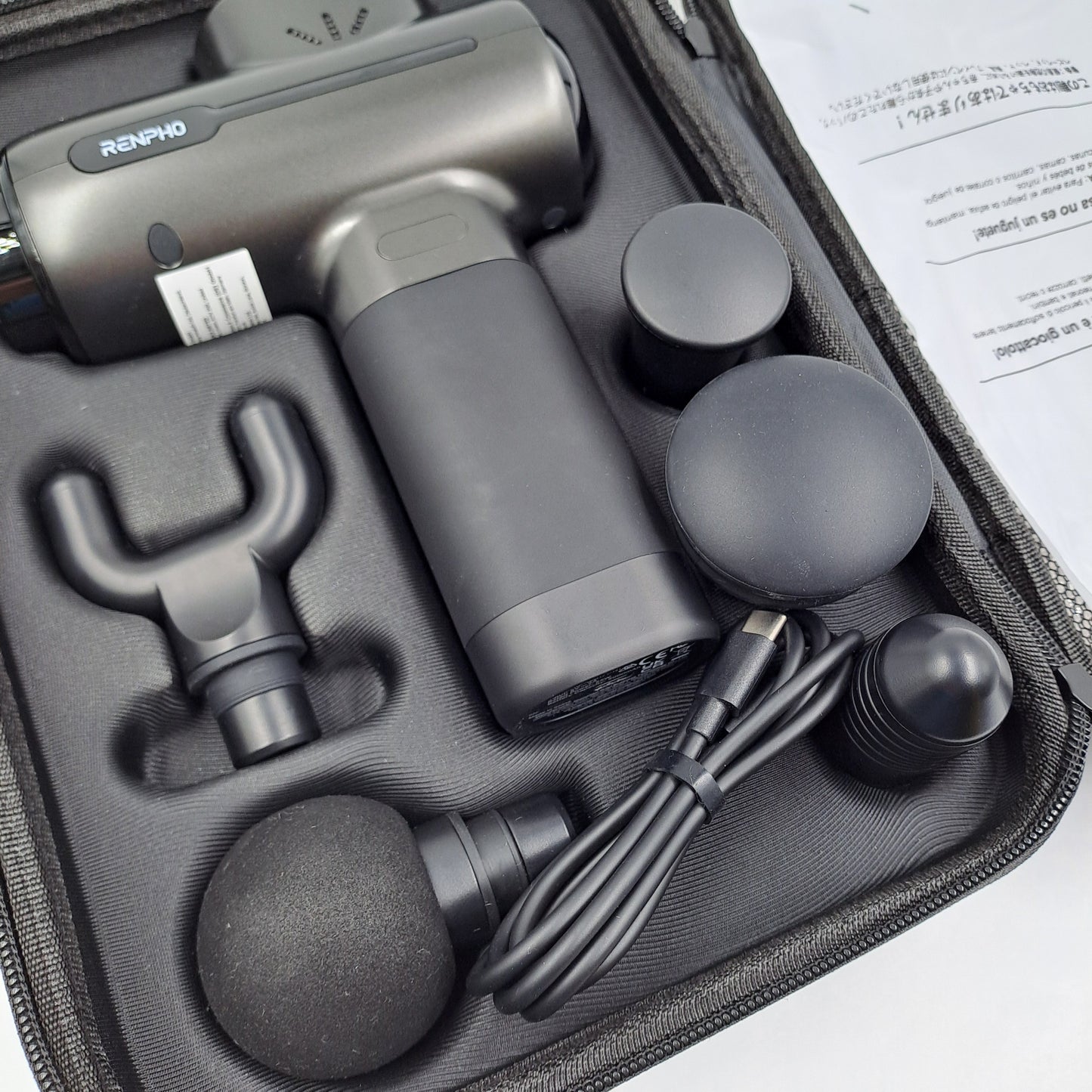 Renpho Active RP-GM171-N1 Pistola Massaggiante a Percussione