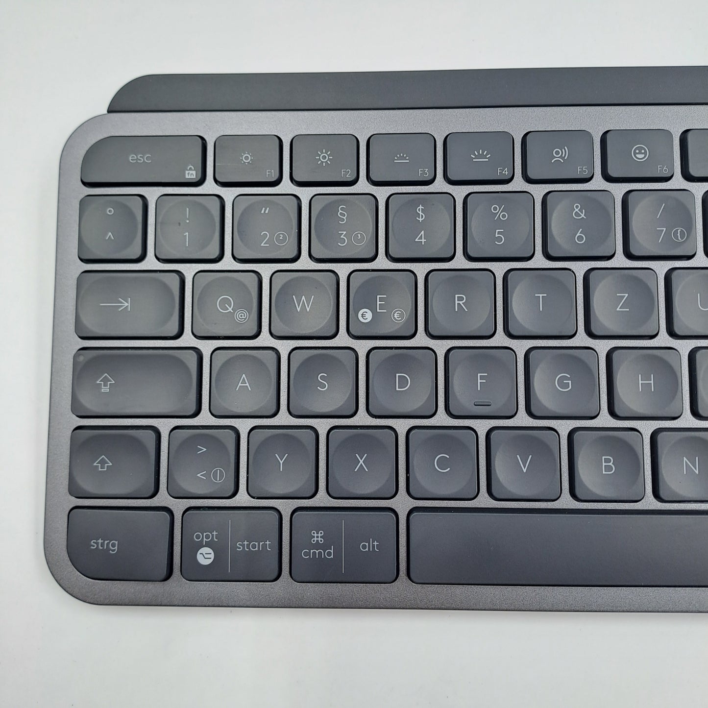 Logitech MX Keys S Tastiera Wireless Retroilluminata (Layout Tedesco QWERTZ) Graphite – Cavo USB-C + Scatola