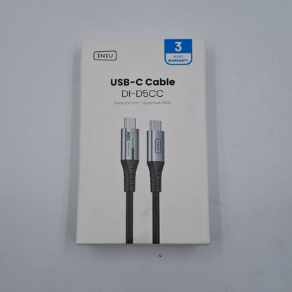 INIU 100W Fast Charge USB-C Cable (USB-C to USB-C)