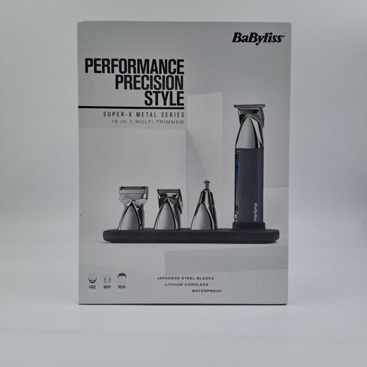 BaByliss Multikit Grooming 15 in 1 – Super-X Metal Series