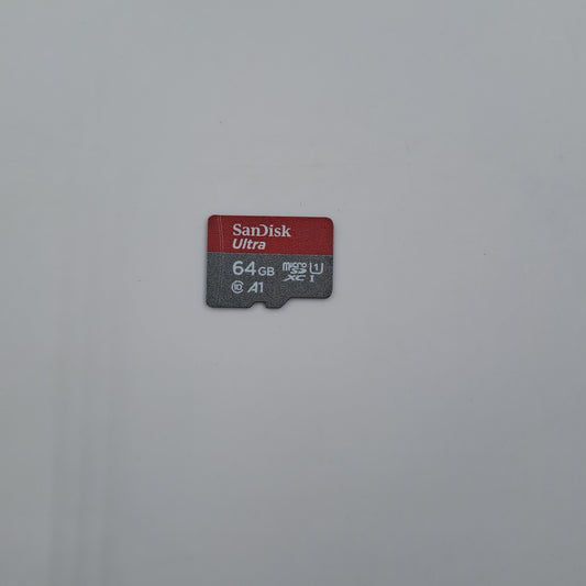 SanDisk Ultra microSDXC 64GB A1 UHS-I Classe 10 Carte Mémoire jusqu'à 140MB/s