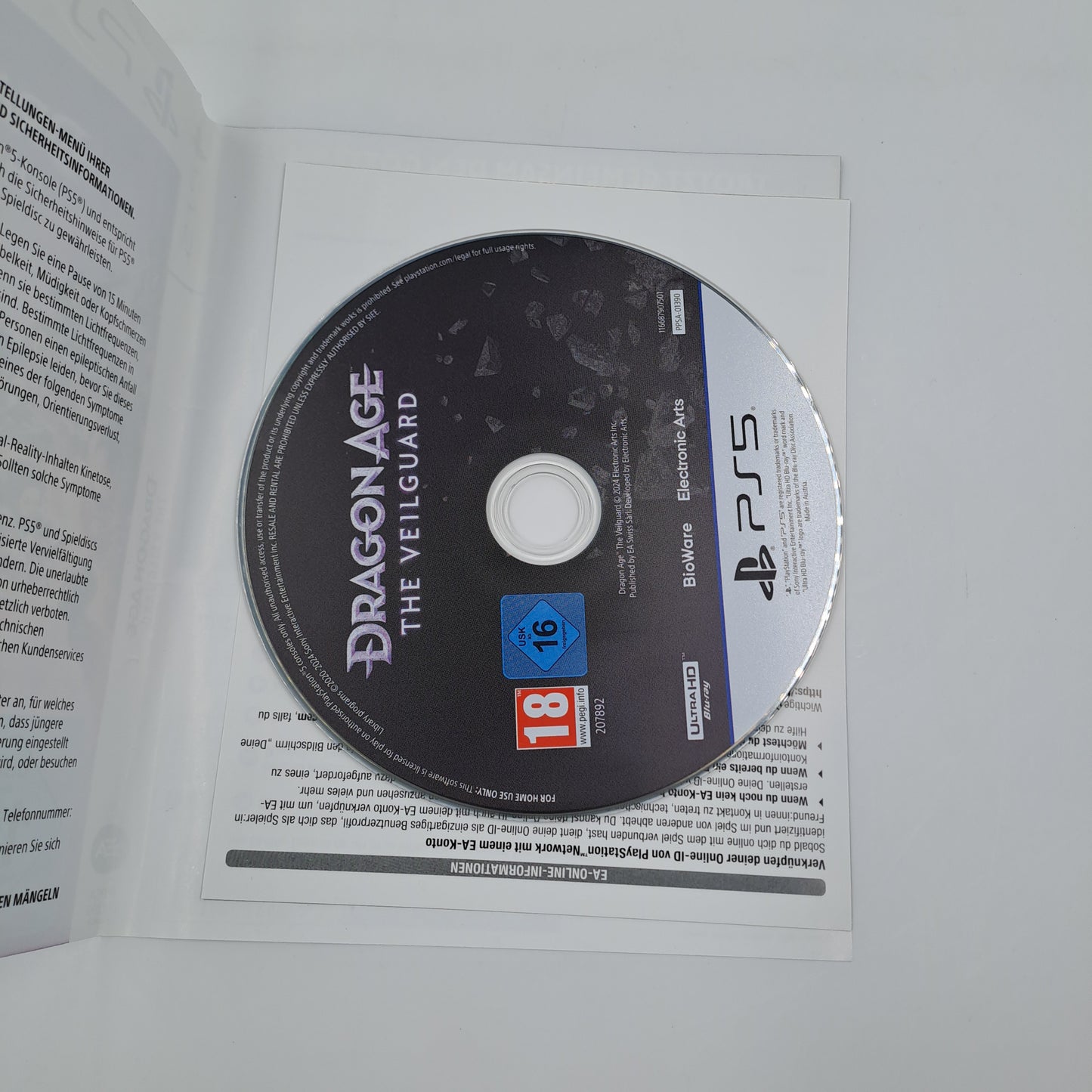 Dragon Age: The Veilguard PS5 – Juego original de PlayStation 5 SIN estuche original