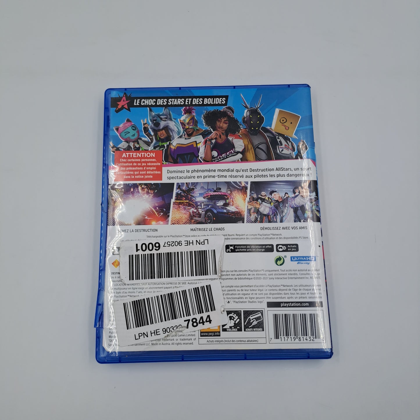 Destruction AllStars PS5 – Juego original completo con estuche