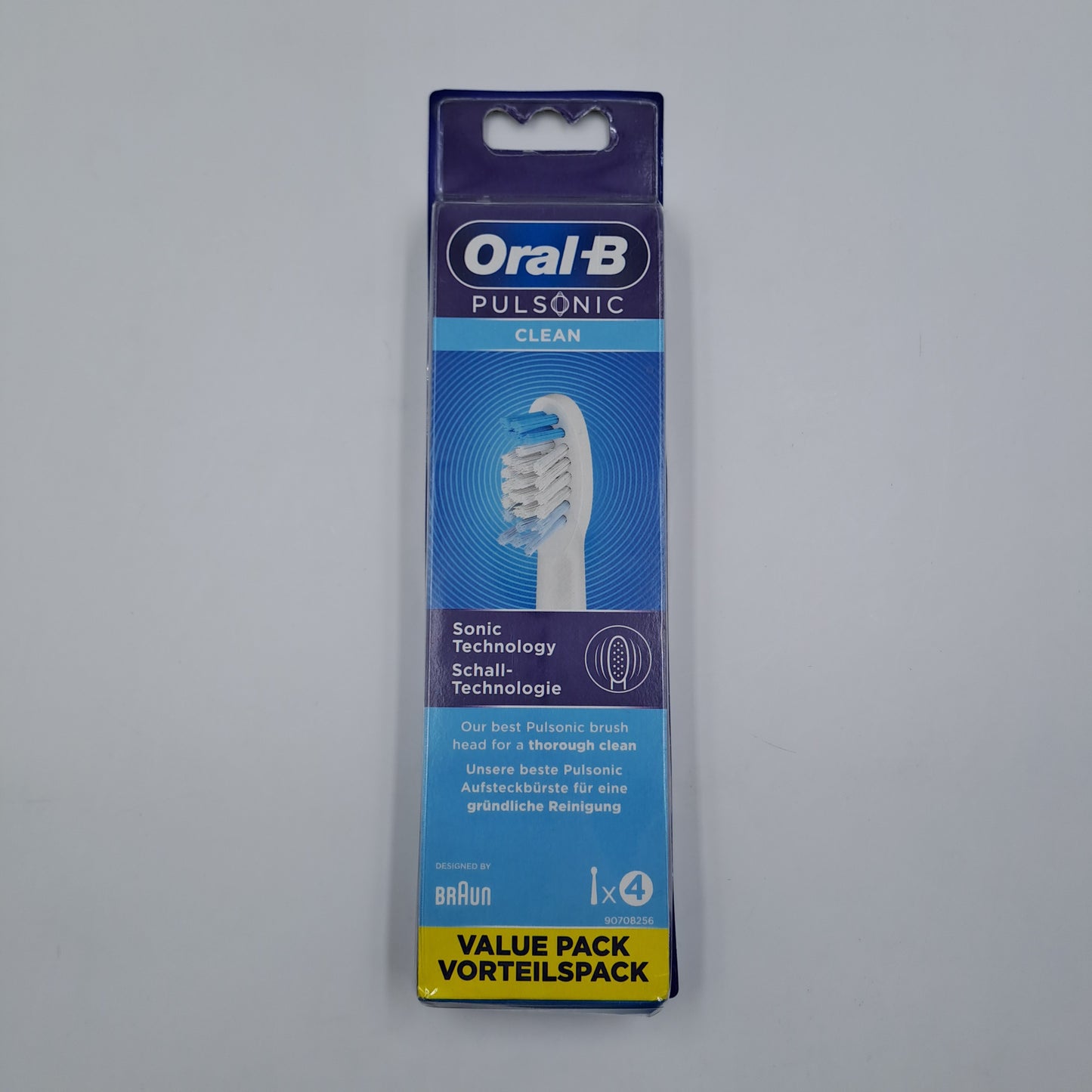 Oral-B Pulsonic Clean Replacement Brush Heads – Pack of 4