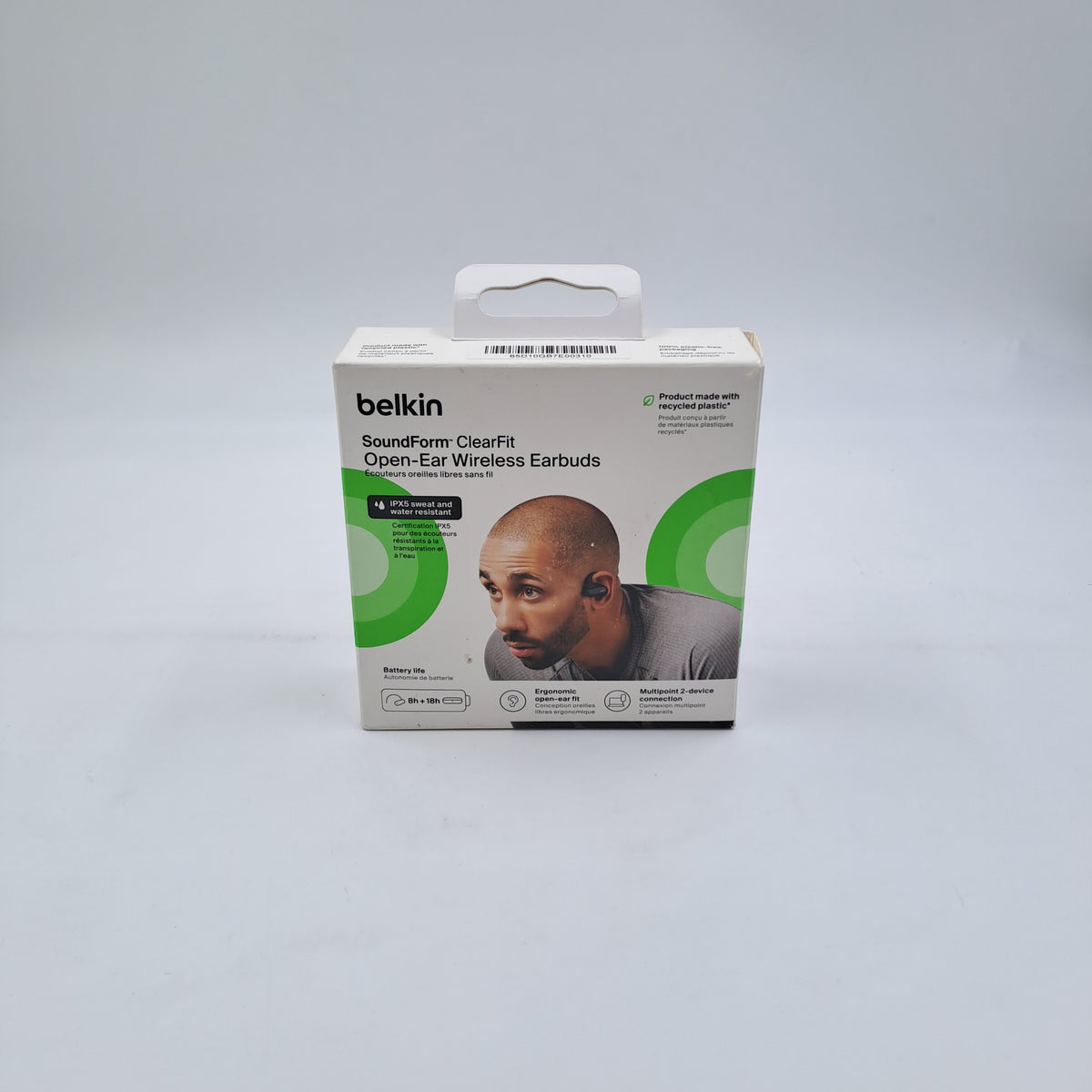 Belkin SoundForm ClearFit Open-Ear Wireless Earbuds