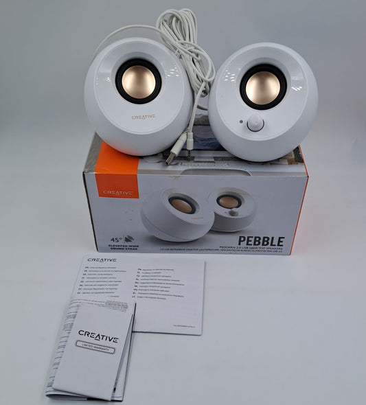 Creative Pebble 2.0 – Casse USB per PC e Laptop