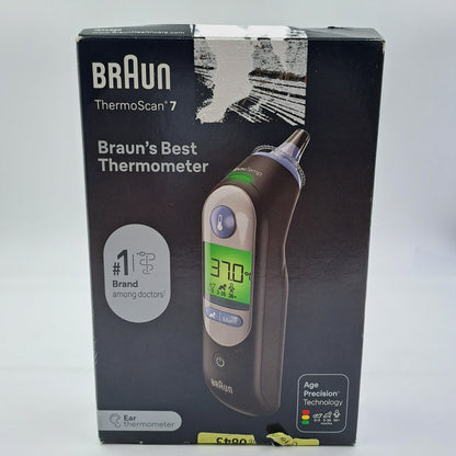 Braun ThermoScan 7 Nero – Termometro Auricolare IRT6520