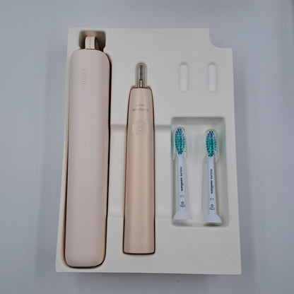 Cepillo de dientes eléctrico sónico Philips Sonicare 9900 Prestige Premium (champán, estuche USB y accesorios)