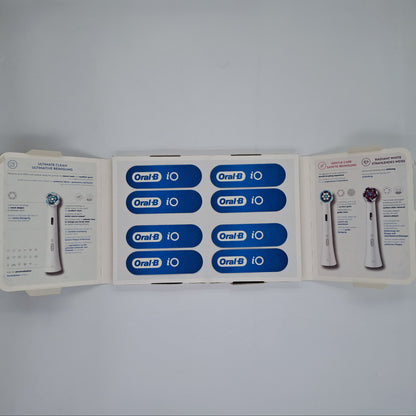 Testine Oral-B iO Ultimate Clean – Confezione da 8 Bianche