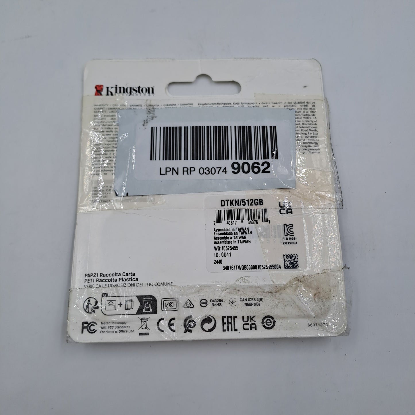 Kingston DataTraveler Kyson 512GB USB 3.2