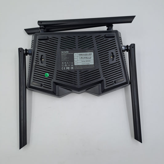 Tenda AC6 AC1200 Dual Band 2.4GHz 5GHz WiFi Router 4 Gigabit Antennas with Power Adapter