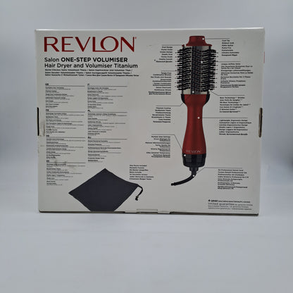 REVLON One-Step Volumiser – Asciugacapelli e Volumizzante al Titanio