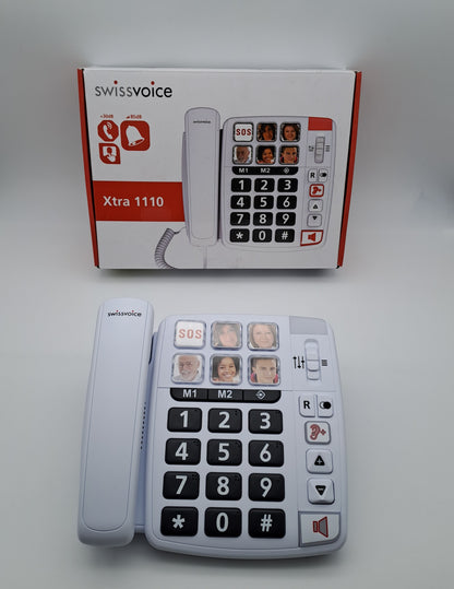 Teléfono fijo Swissvoice Xtra 1110
