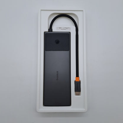 Baseus Docking Station de Monitor Dual, 10 Gbps 10 en 1