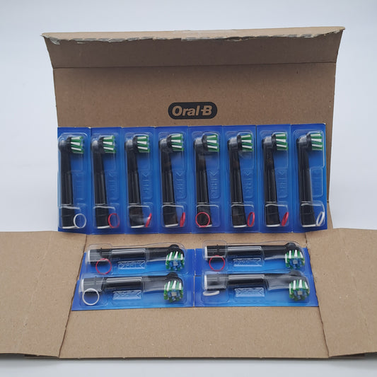 Oral-B Pro Cross Action Black 12 Testine Spazzolino Elettrico Compatibili Oral-B Nero
