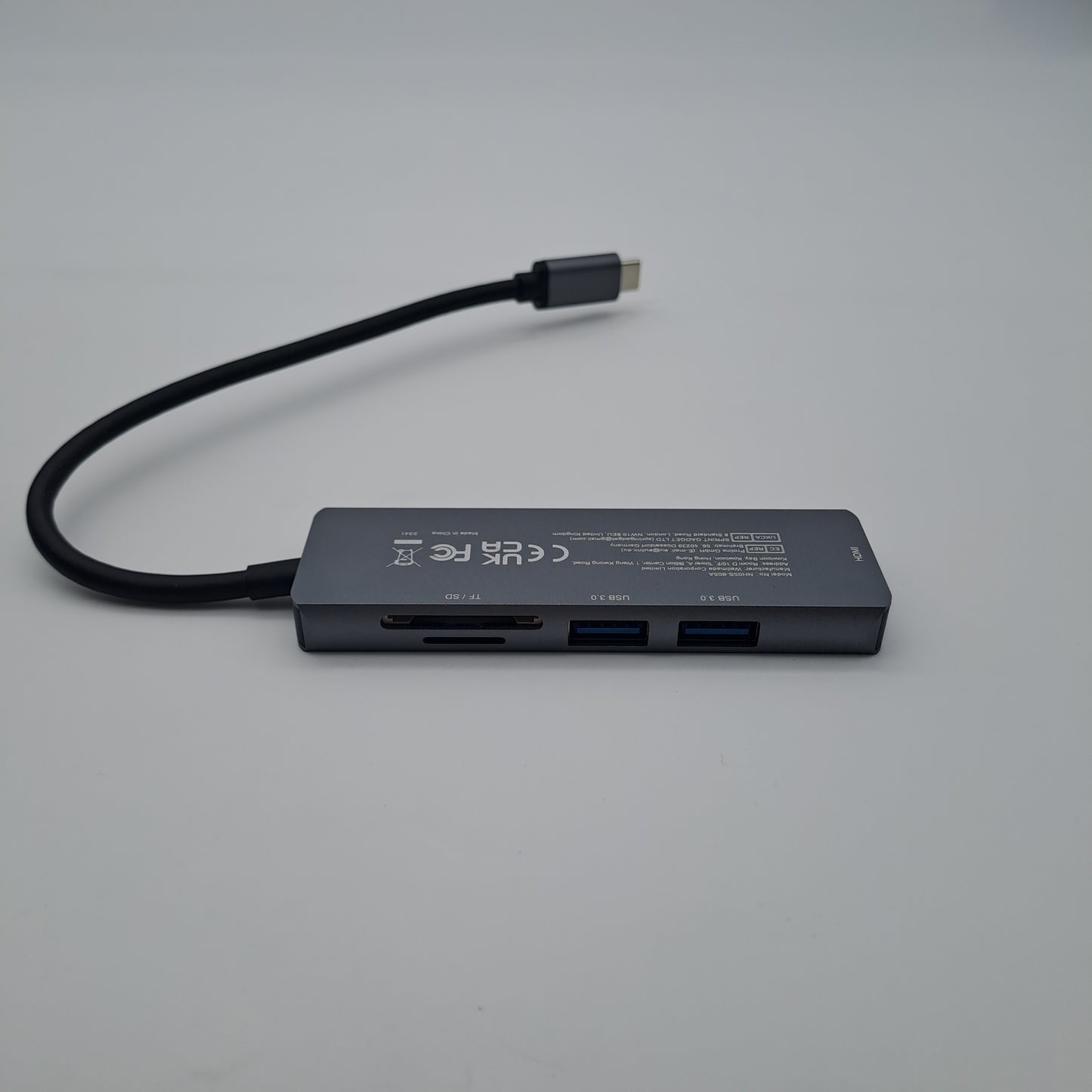 Adaptador multipuerto 5 en 1 USB-C Hub de NOVOO