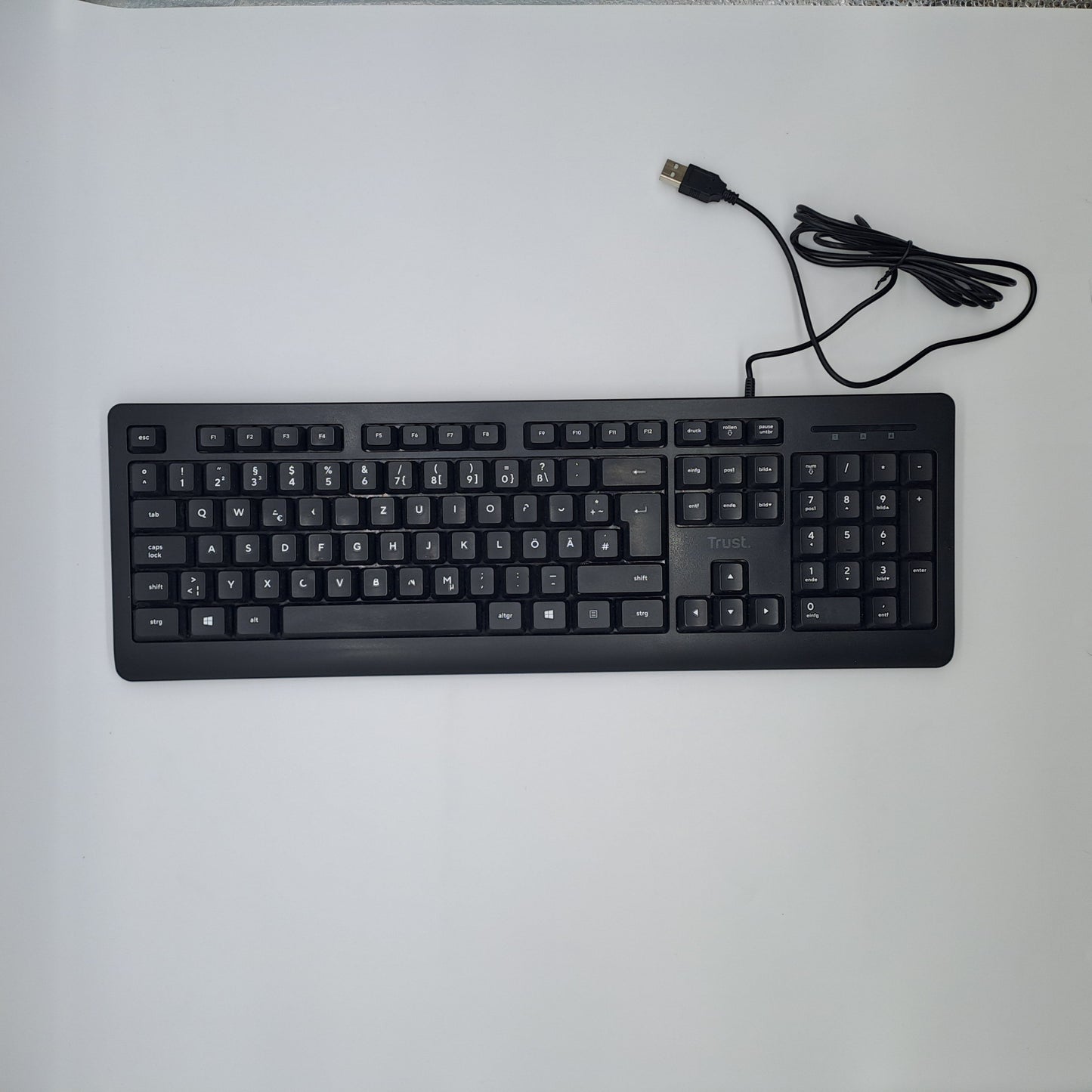 Teclado con cable Trust Taro