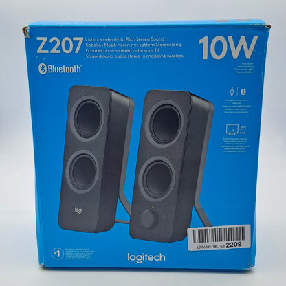 Logitech Z207 Casse PC Bluetooth 10W