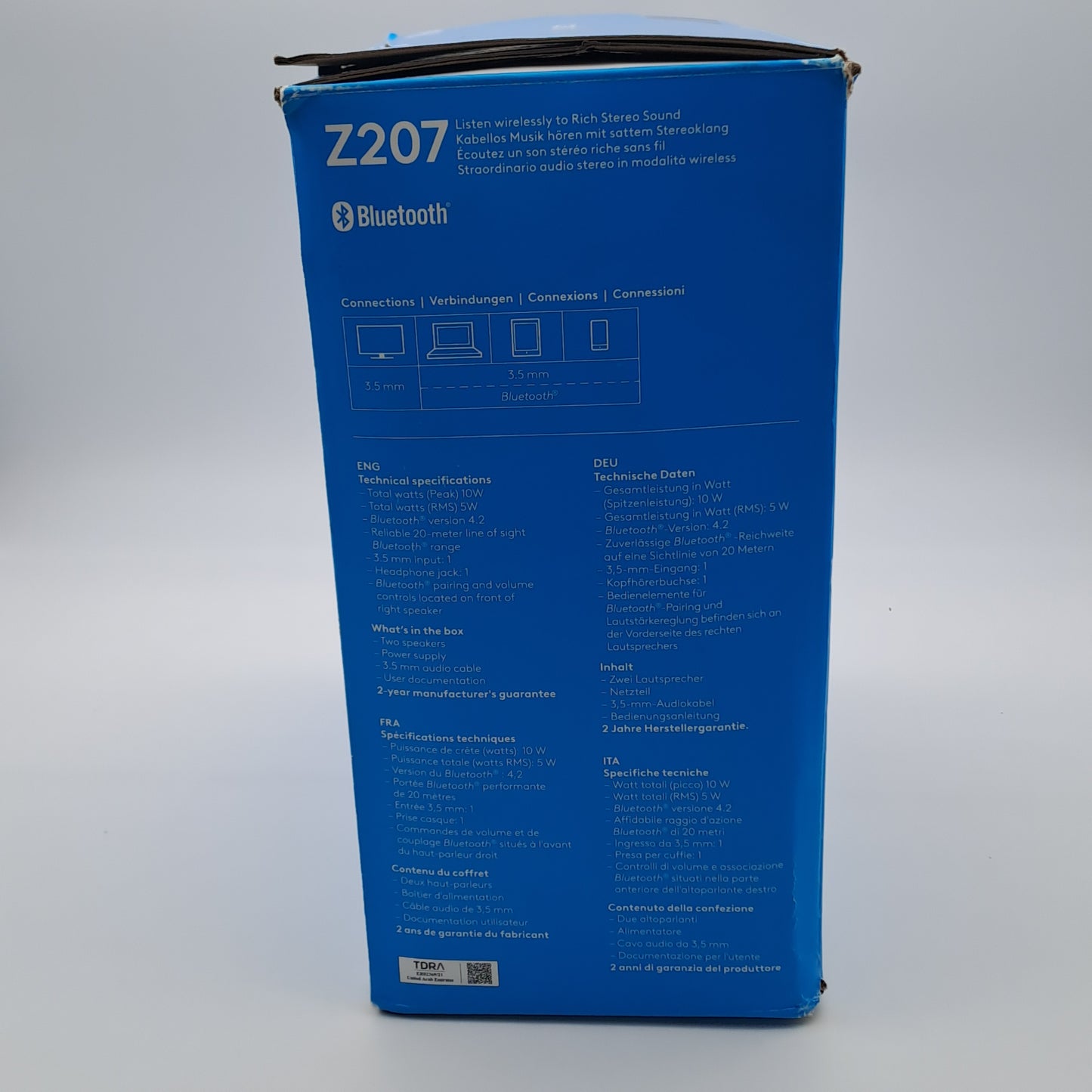 Logitech Z207 Casse PC Bluetooth 10W