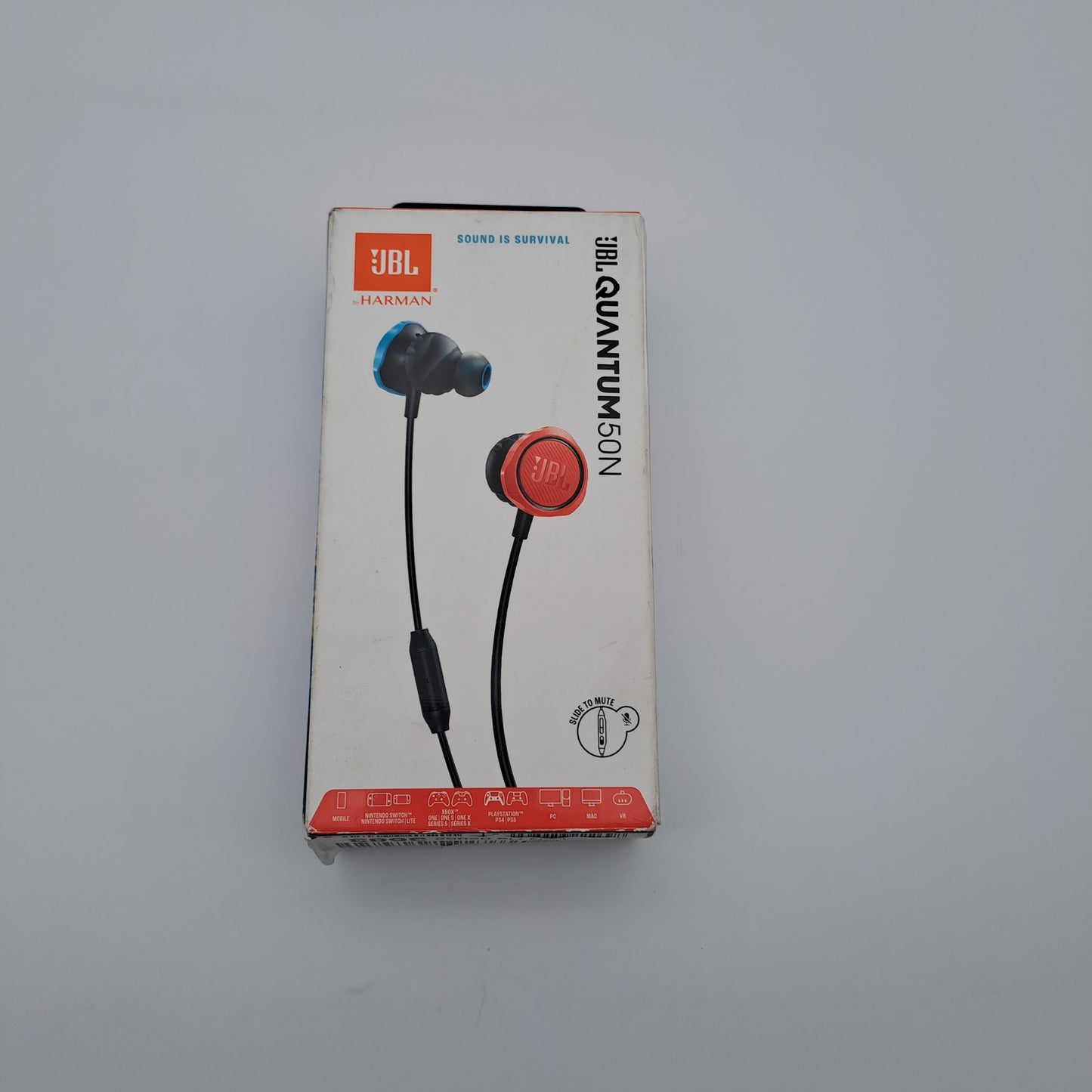 JBL Quantum 50N – Cuffie da Gaming In-Ear con Filo