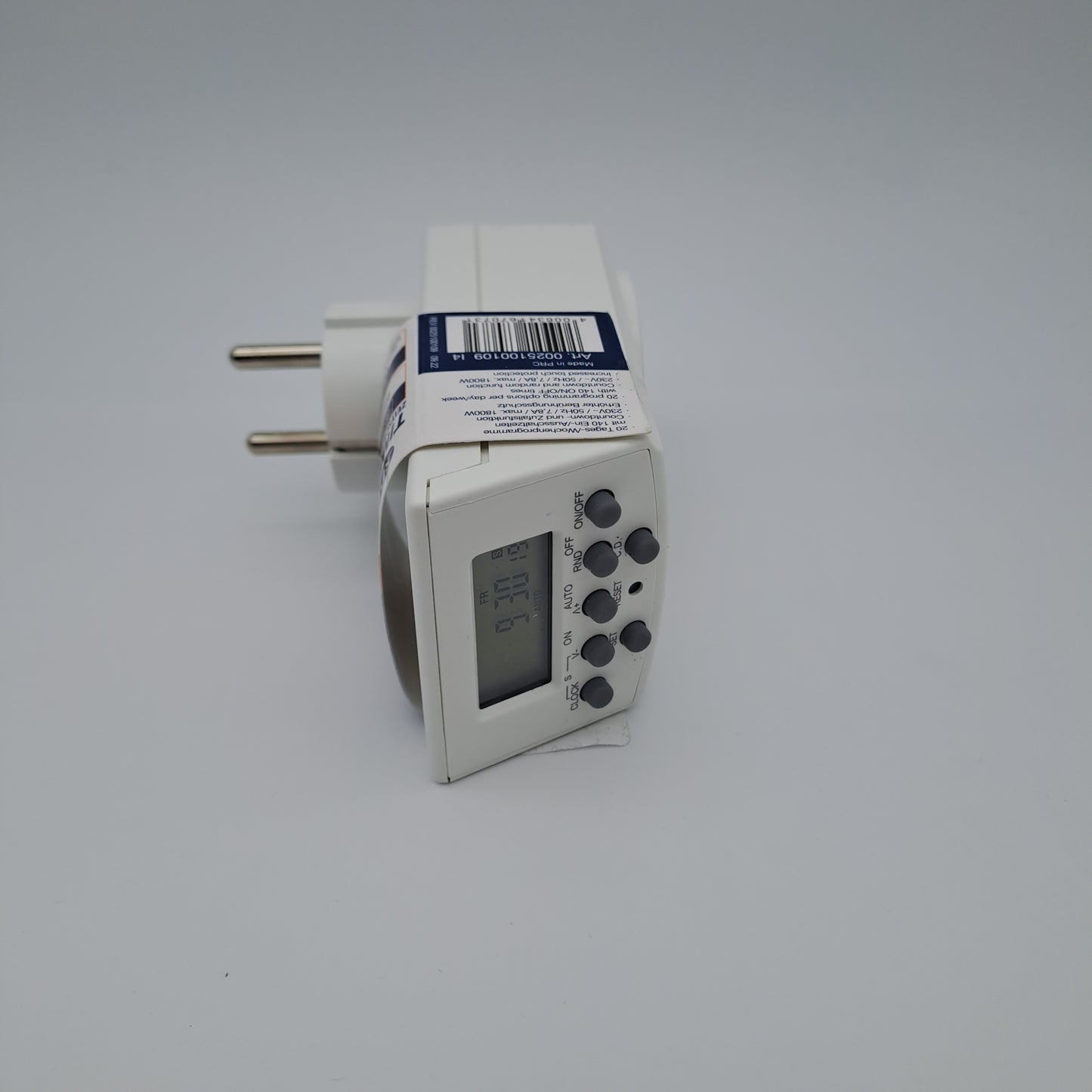 REV Ritter 25100109 – Digital Plug-in Timer