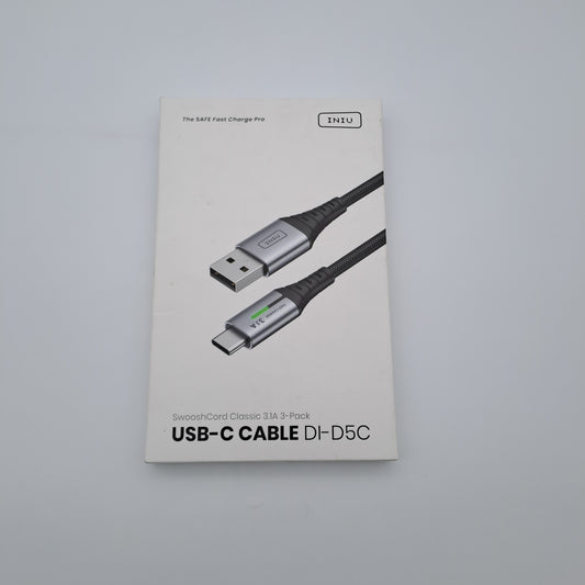 INIU Cavo USB-A a USB-C 3.1A (3 pezzi)