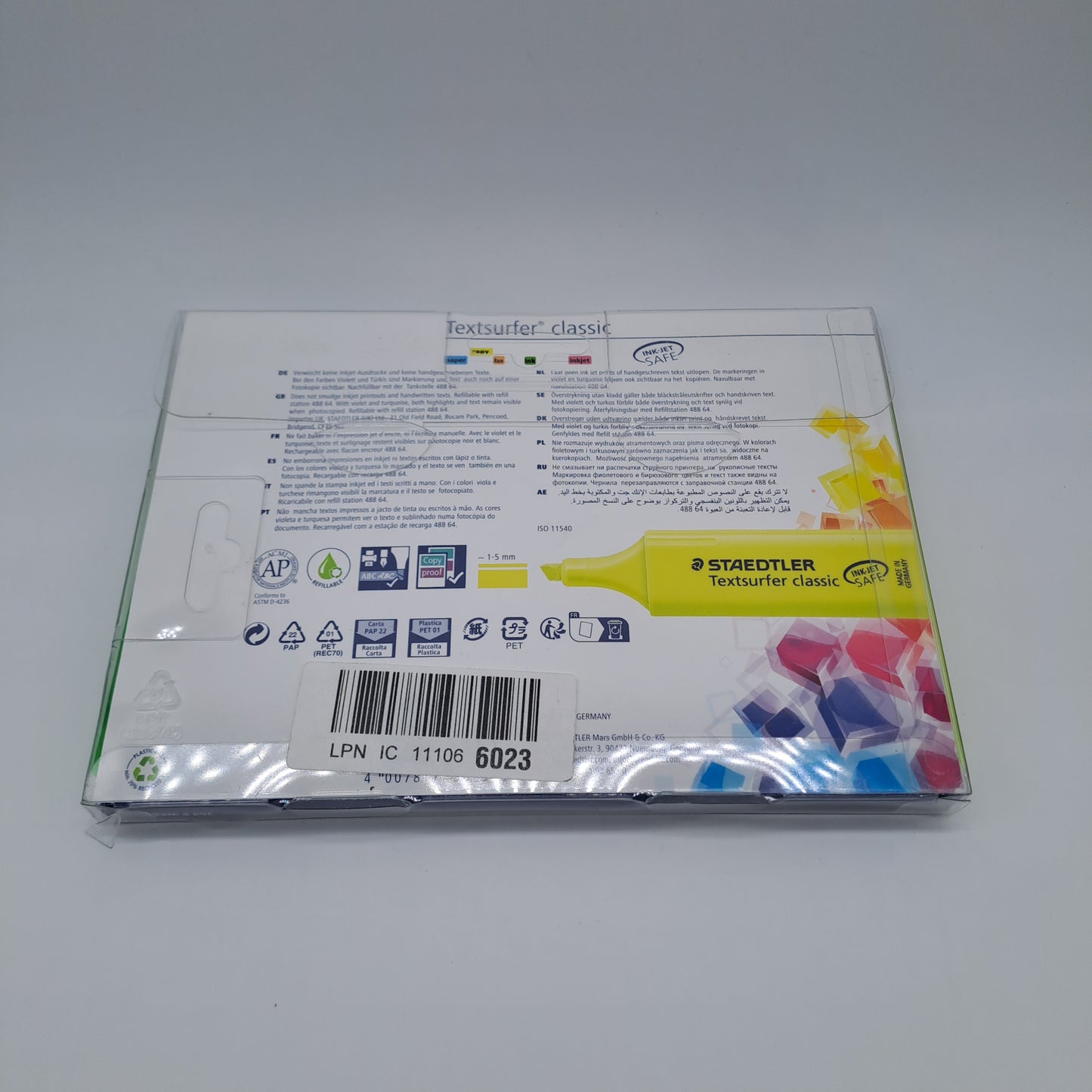 Staedtler Textsurfer Classic 364 – Set Evidenziatori Multicolor