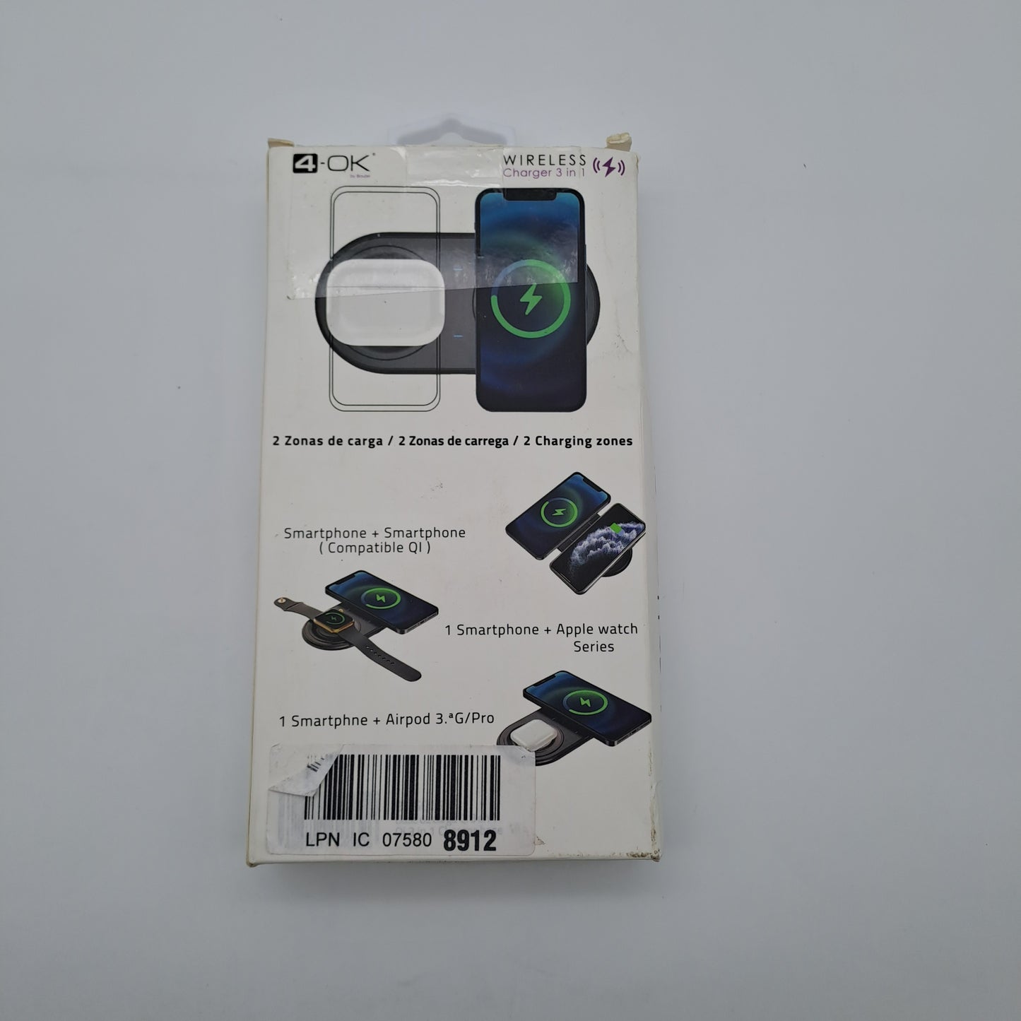 4-OK Wireless Home Charger 3 in 1