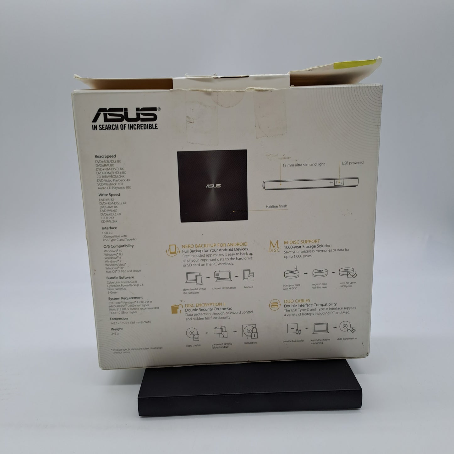 ASUS ZenDrive SDRW-08U9M-U