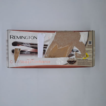 Remington Piastra per Capelli e Arricciacapelli 2 in 1
