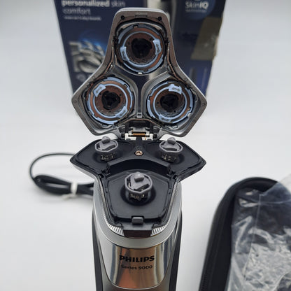 Philips Shaver Series 9000 S9975/54 SkinIQ Rasoio Elettrico Wet & Dry con Custodia e Caricatore