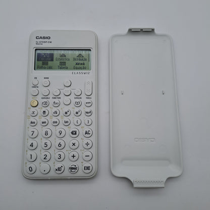 Casio FX-570SP – Calcolatrice Scientifica Bianca con Custodia