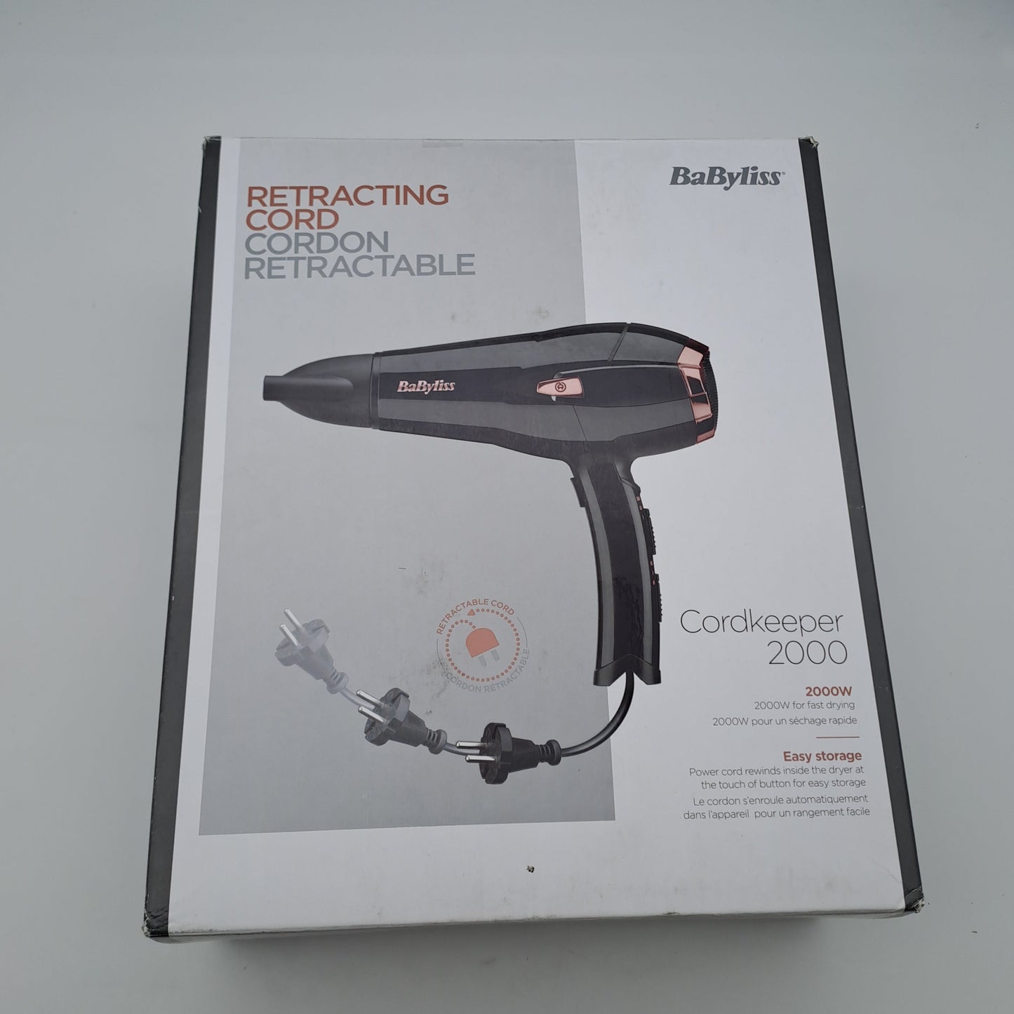 Babyliss Cordkeeper 2000- Asciugacapelli