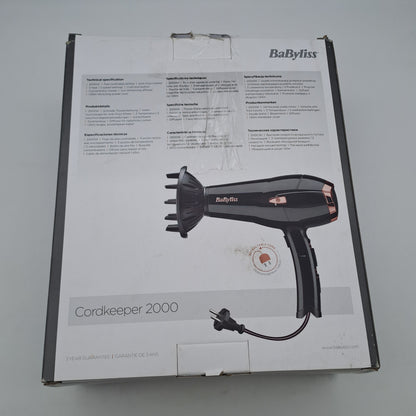 Babyliss Cordkeeper 2000- Asciugacapelli