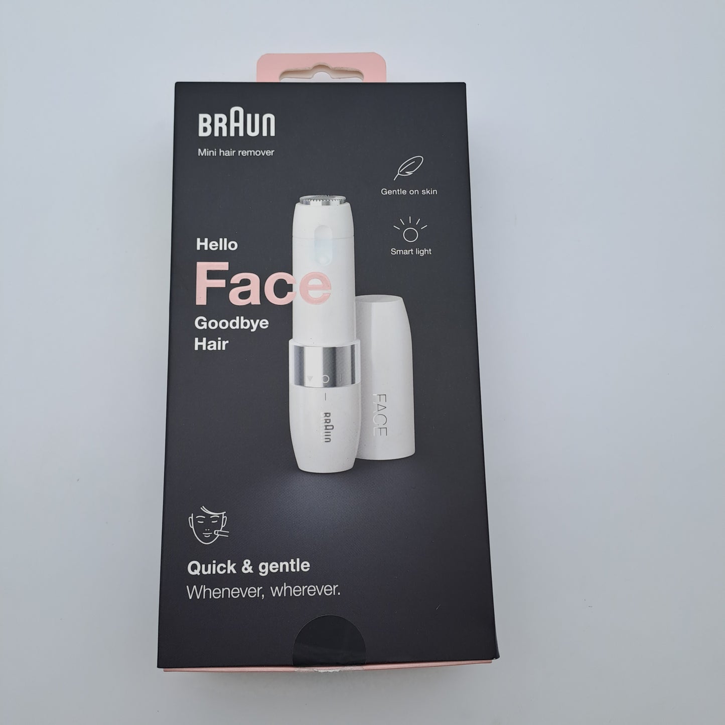 Braun Hello Face Goodbye Hair – Mini Depilatore Viso