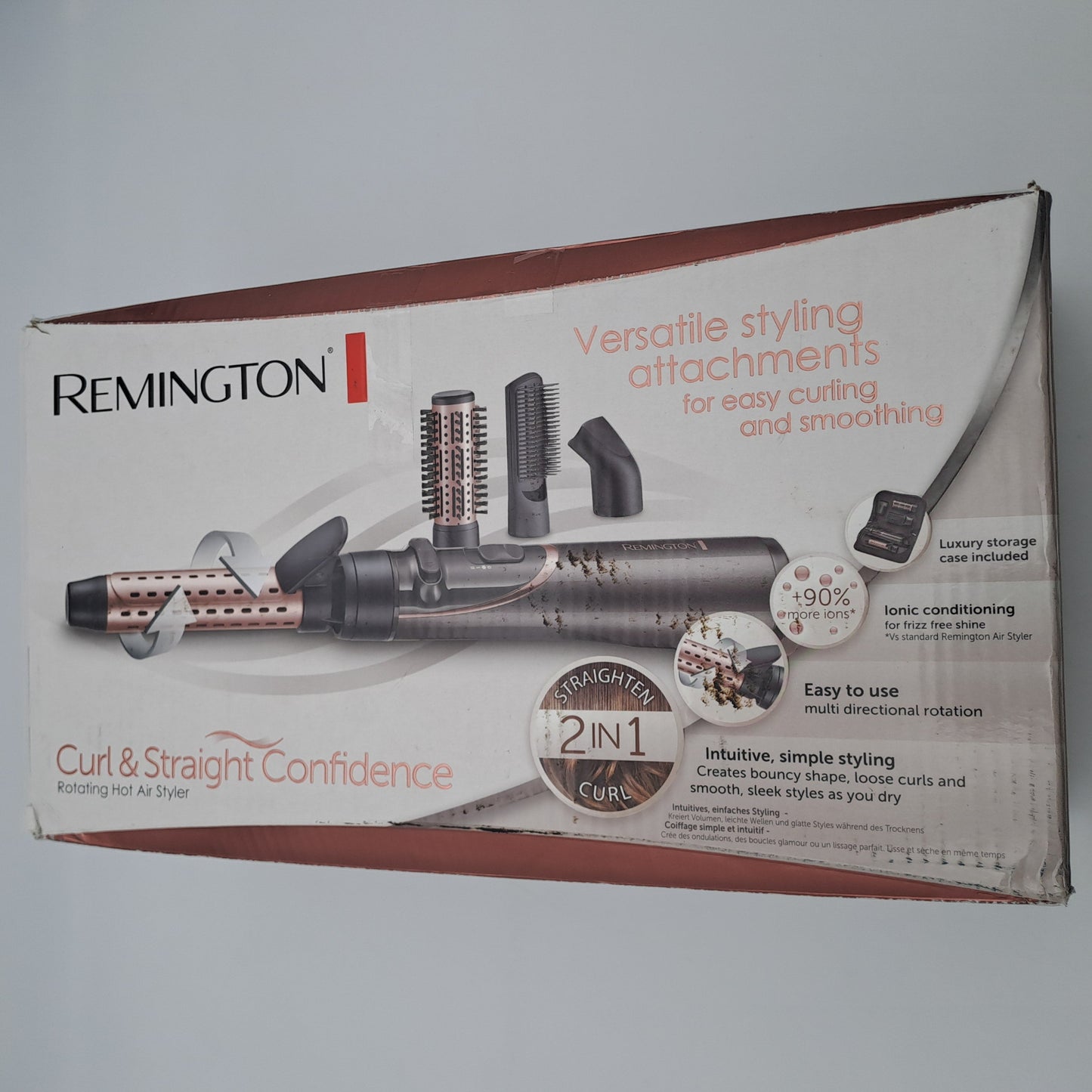 Remington Curl &amp; Straight Confidence - Spazzola Rotante