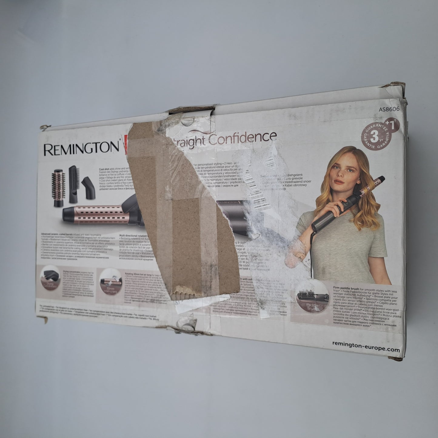 Remington Curl &amp; Straight Confidence - Spazzola Rotante