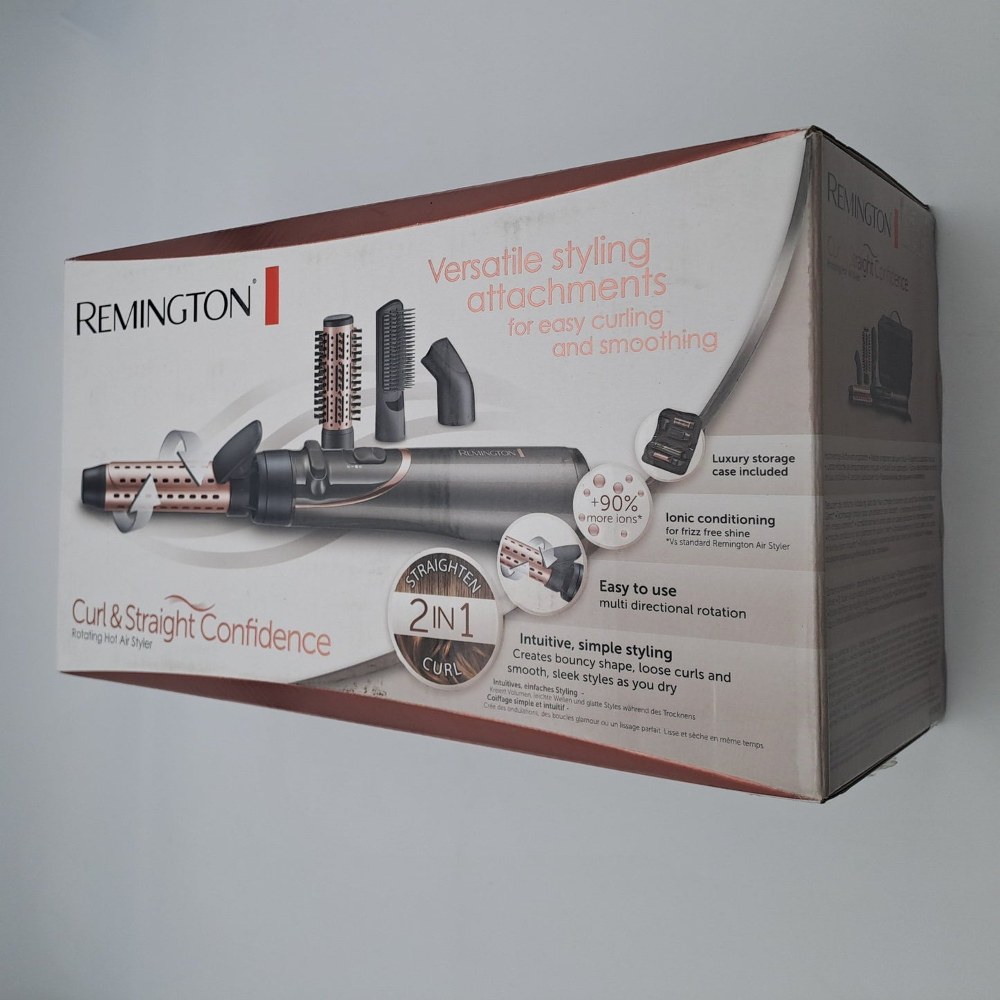 Remington Curl &amp; Straight Confidence - Spazzola Rotante
