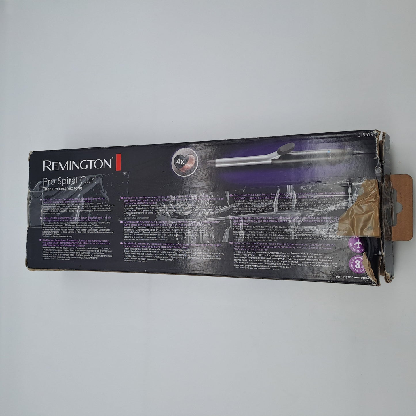 Remington Ferro Arricciacapelli Pro Spiral Curl