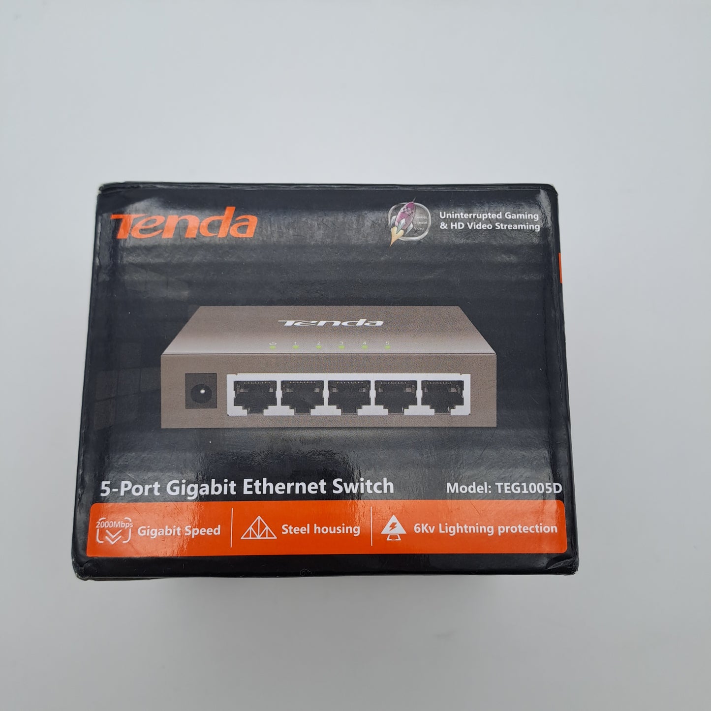 Tenda Switch Gigabit Ethernet 5 Porte