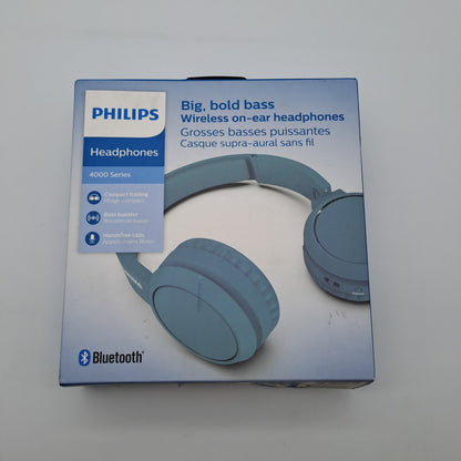 Philips TAH4205 Cuffie Wireless On-Ear Bluetooth Blu