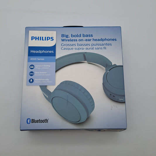 Philips TAH4205 Cuffie Wireless On-Ear Bluetooth Blu