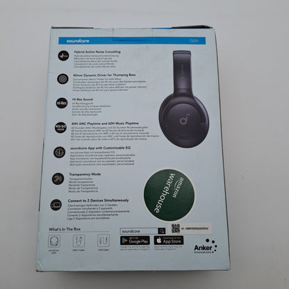 Soundcore by Anker Q20i Cuffie Bluetooth