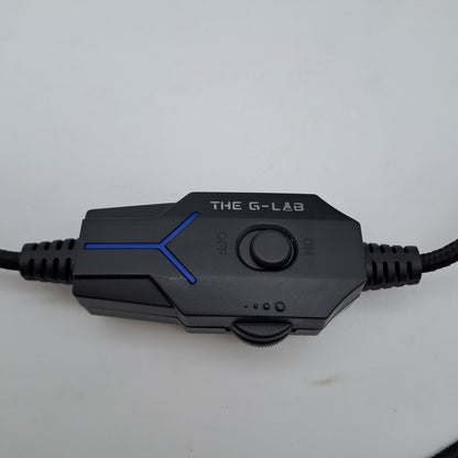 The G-Lab Korp Cobalt Cuffie Gaming con Microfono
