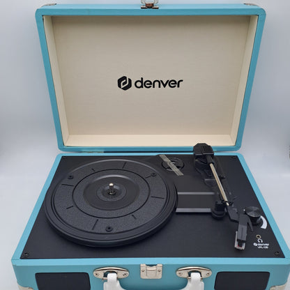 Denver VPL-120BLUE Giradischi Portatile