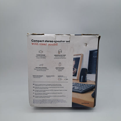 Trust Almo 2.0 – Set di Altoparlanti Stereo per PC