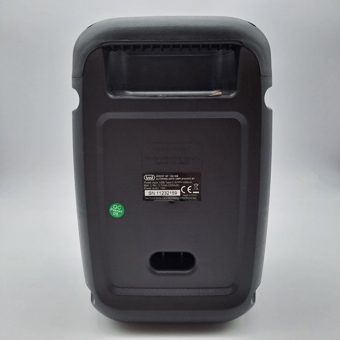 Trevi X-Fest XF 150 KB Cassa Bluetooth Portatile 15W con Luci LED