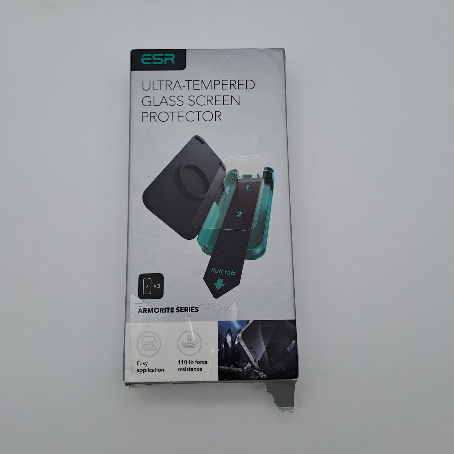 ESR Armorite – Set 3 Pellicole in Vetro Temperato per iPhone 16 Pro Max con Applicatore
